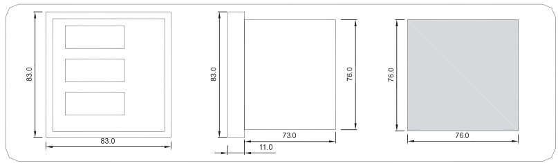 BRN-E212-AU三相數(shù)字式電壓表